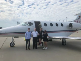 Greetings from Leipzig airport @leipzighalleairport ! While we were waiting for our guests this picture was taken with colleagues from Air Charter Service GmbH. Its always a pleasure to meet our brokers in person! Now we are on our way to Zurich and back to Eberswalde EDAV! ♥️✈️♥️ Grüße vom Flughafen Leipzig (@leipzighalleairport). Während wir auf unsere heutigen Gäste warteten ist dieses Foto, mit den Kollegen der Air Charter Service GmbH, entstanden. Es ist immer ein Vergnügen für uns, wenn wir die Broker, mit denen wir gern zusammenarbeiten, einmal persönlich kennenlernen dürfen. Jetzt geht es weiter nach Zurich und dann zurück nach Eberswalde EDAV! ♥️🛩♥️ #fas #finowairservice #leipzighalleairport #prm1 #zurich #beechcraft #aviationdaily #aviation #aviationlovers #aviationisourpassion #jet #businessjet #chiefpilot #chiefpilots #generalaviation #edav #flugplatzeberswalde #aviationpicture #✈️